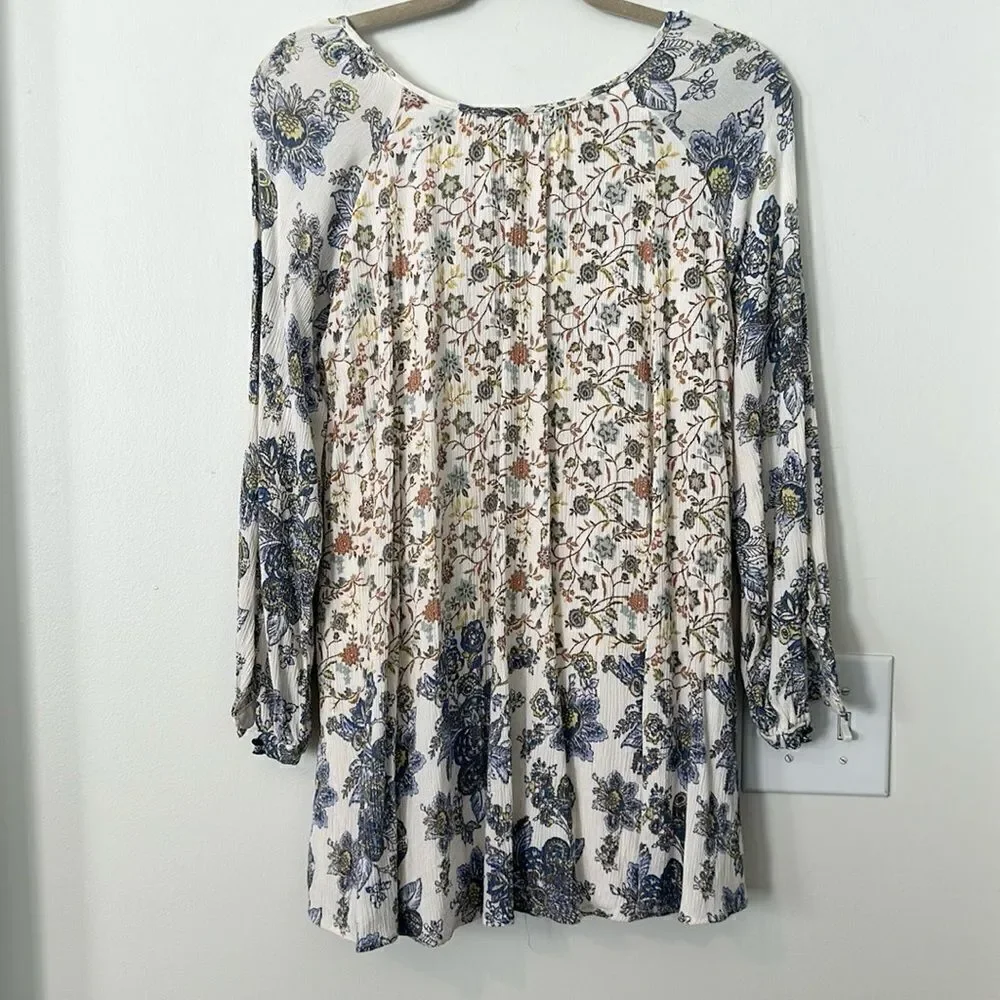 Free People Lucky Loosey Flowy Mini Dress XS